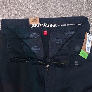 Dickie’s Roll Cuff Crop Pant - Junior’s 0/24 - NWT